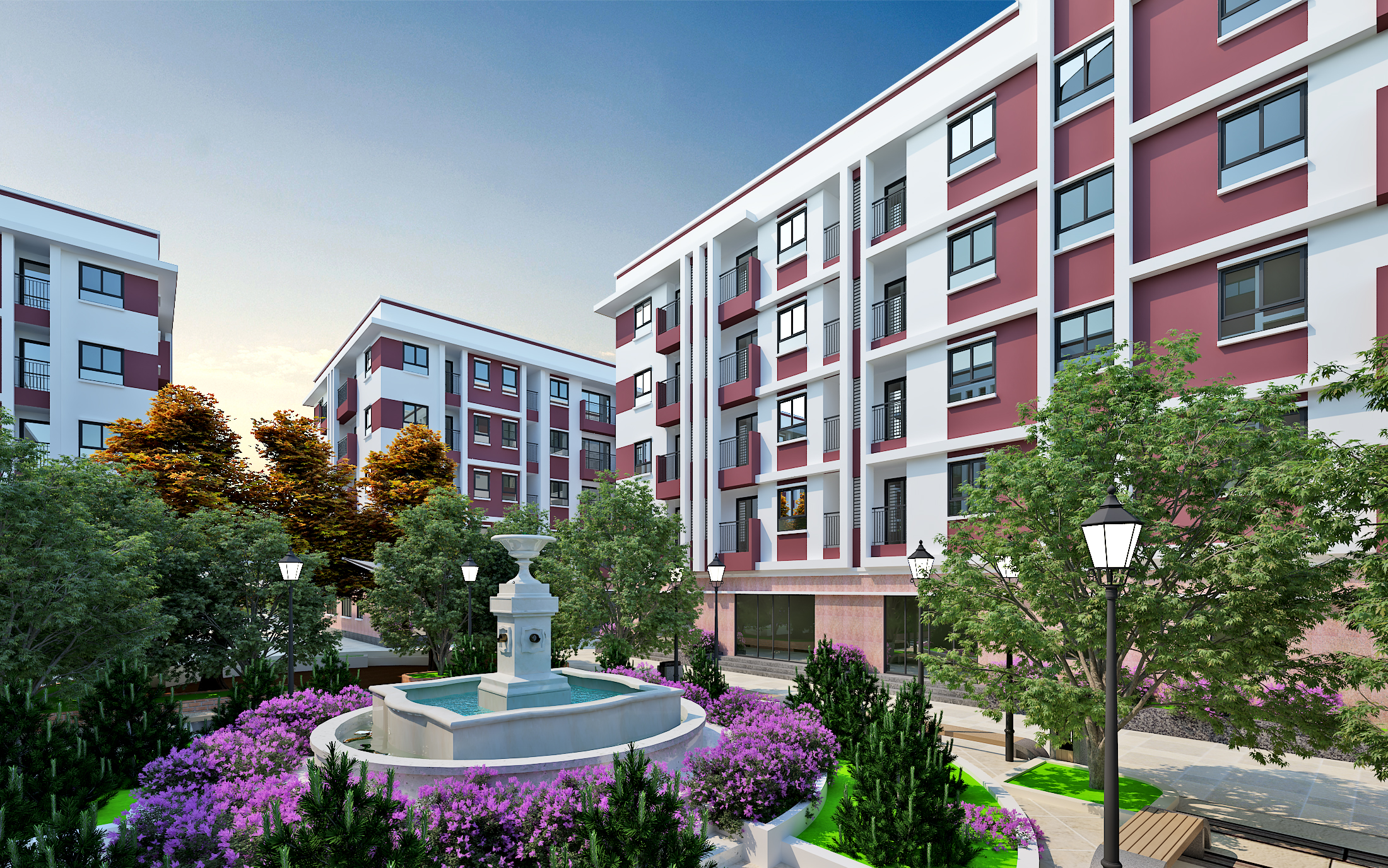 Phối cảnh chung cư KT Home Nghi Xá 2