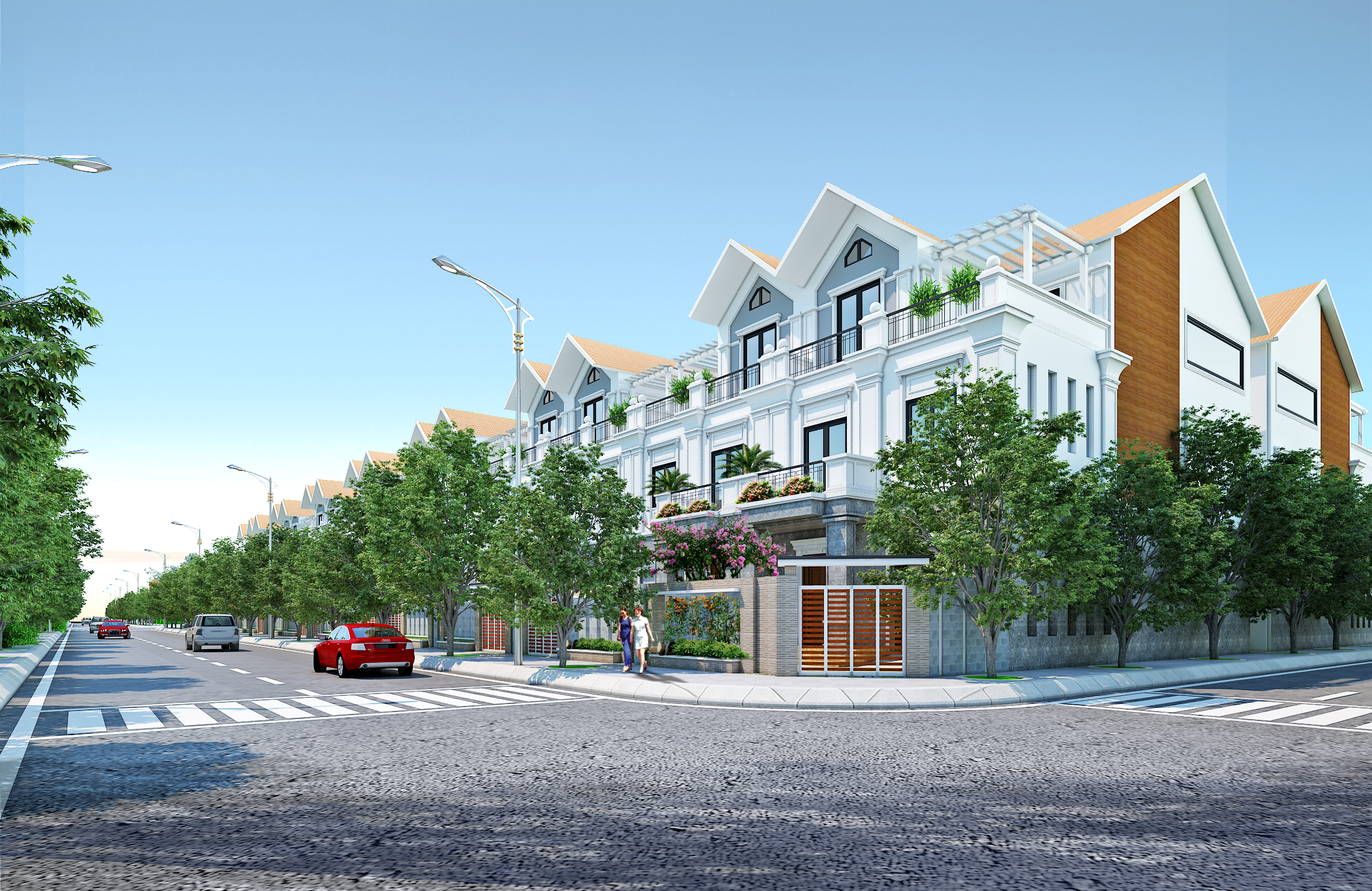 Phối cảnh shophouse 2