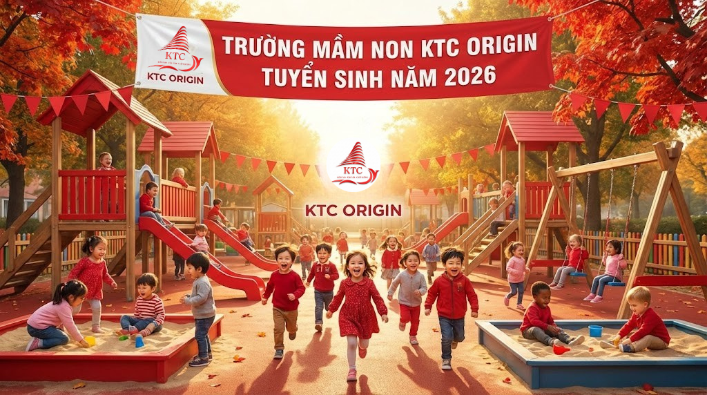 Trường mầm non ktc origin tuyển sinh năm 2026